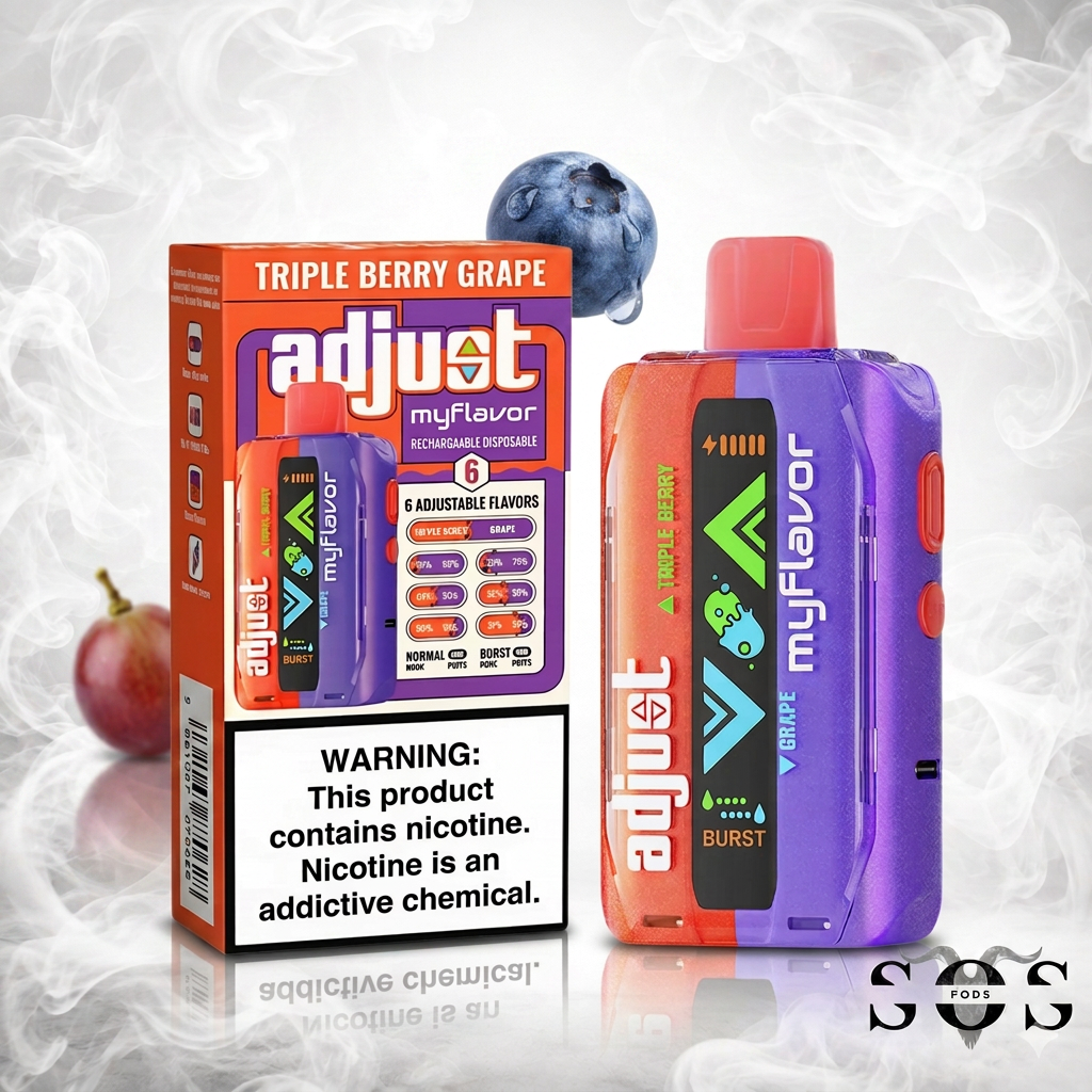 ADJUST 40K MY FLAVOR TRIPPLE BERRY GRAPE