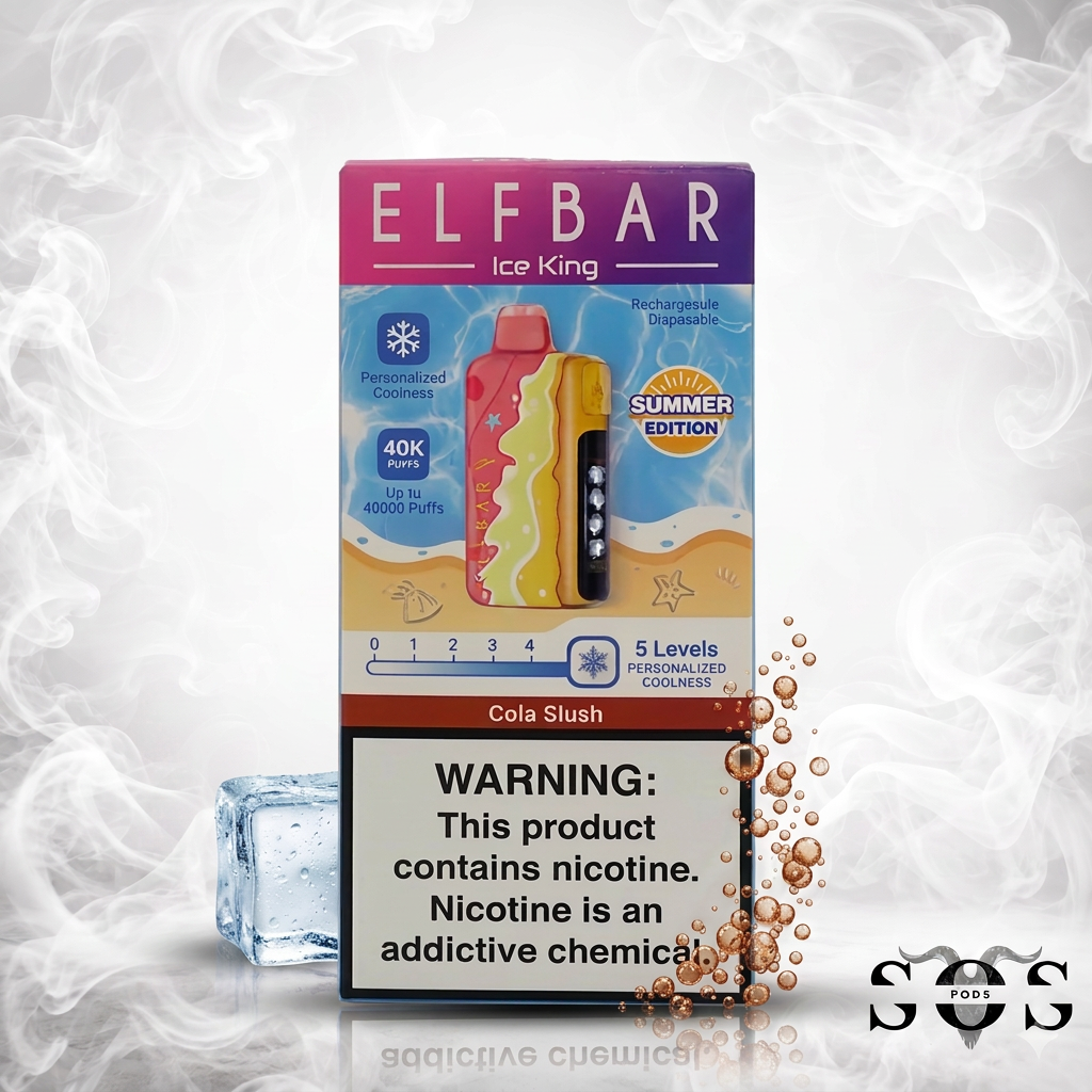 ELF BAR 40K ICE KING (SUMMER EDITION) COLA SLUSH