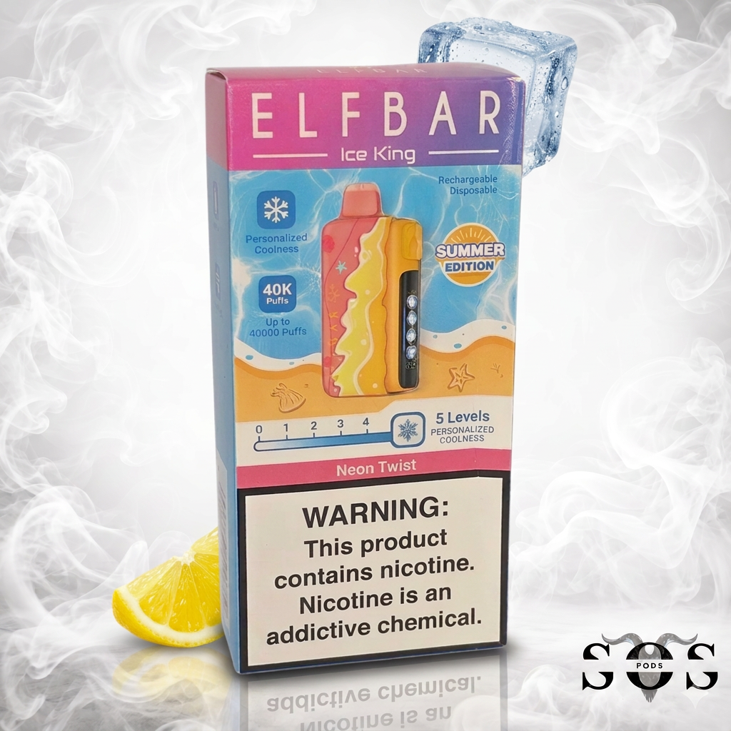 ELF BAR 40K ICE KING (SUMMER EDITION) NEON TWIST