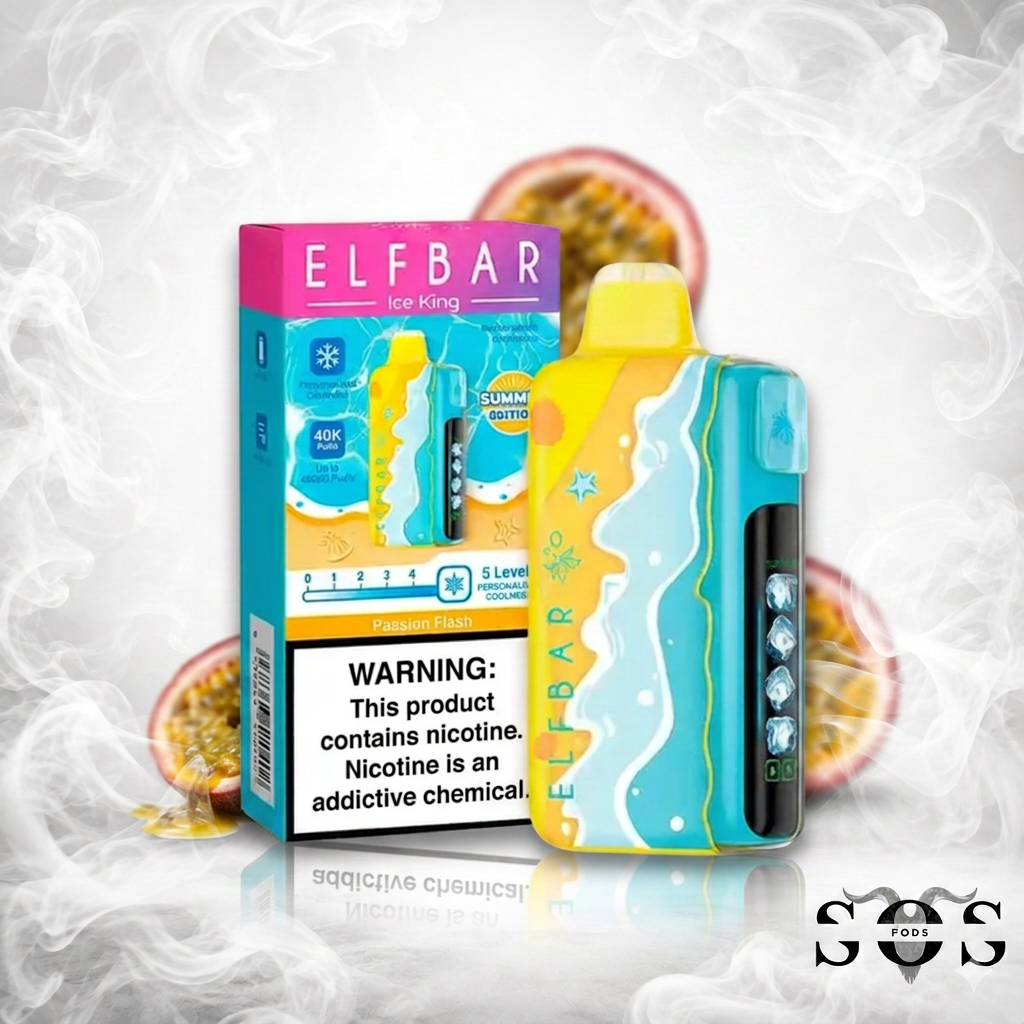 ELF BAR 40K ICE KING (SUMMER EDITION) PASSION FLASH