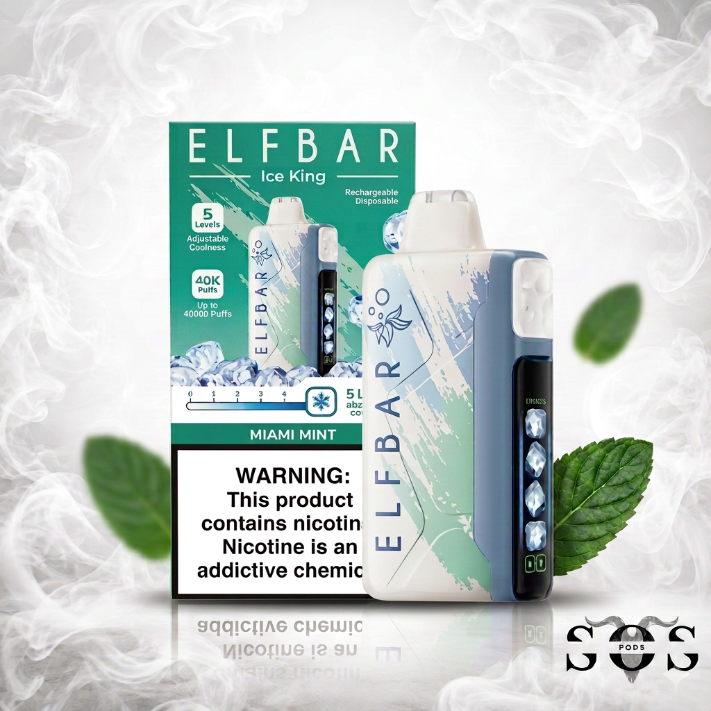 ELF BAR 40K ICE KING MIAMI MINT