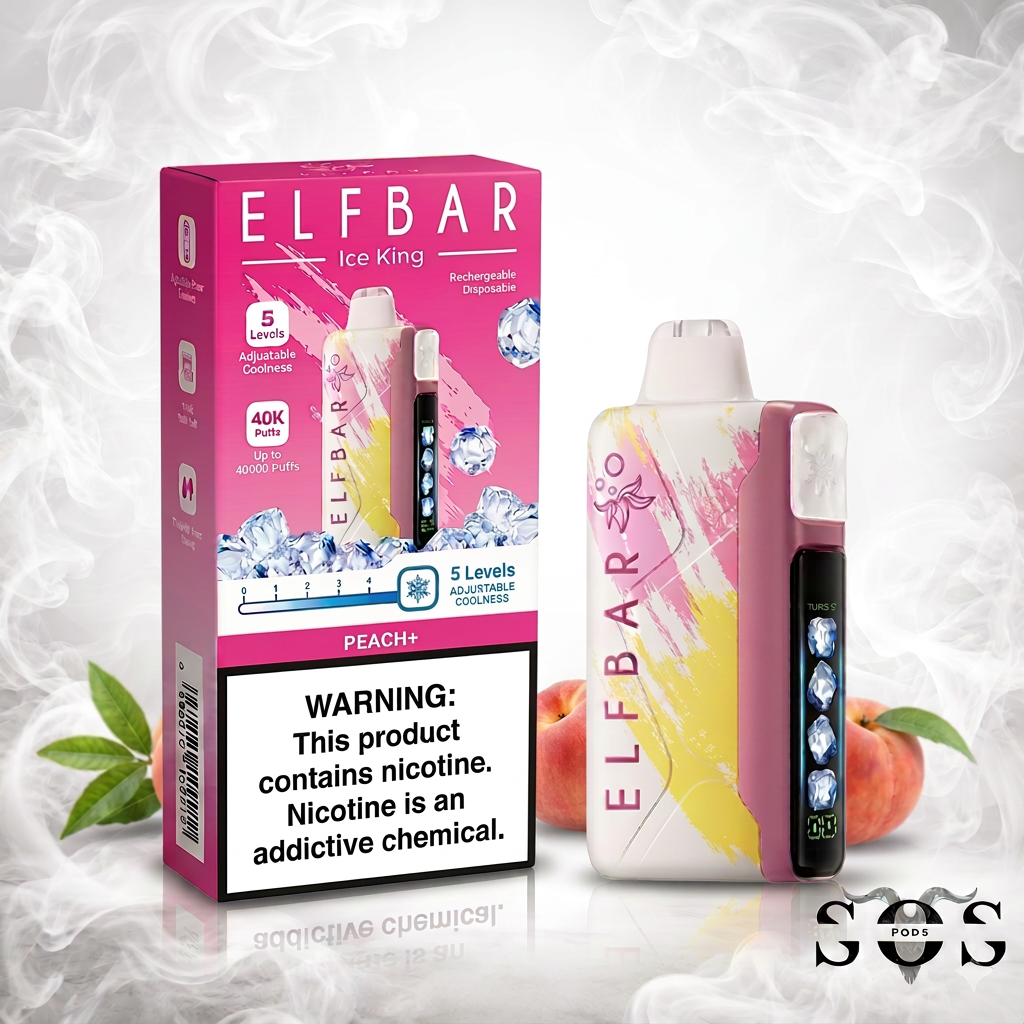 ELF BAR 40K ICE KING PEACH