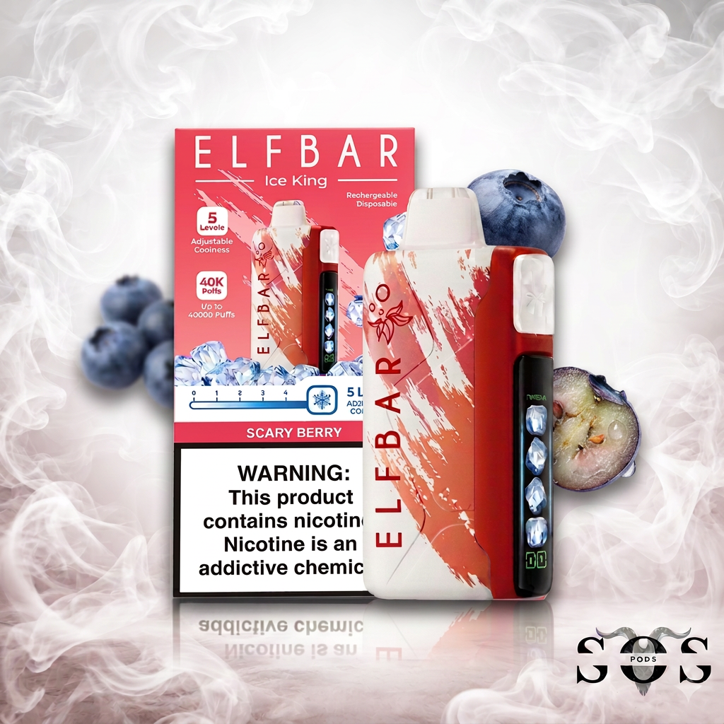 ELF BAR 40K ICE KING SCARY BERRY