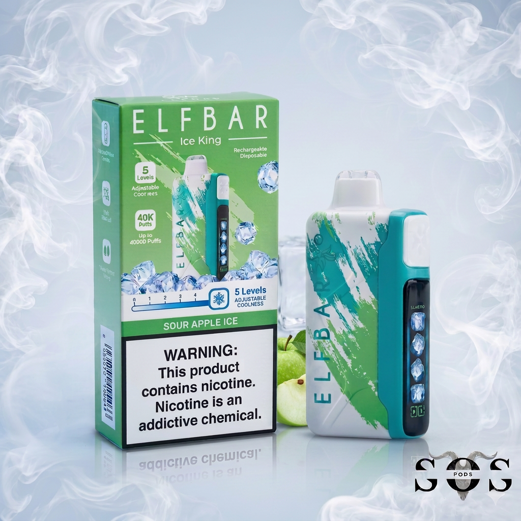 ELF BAR 40K ICE KING SOUR APPLE ICE
