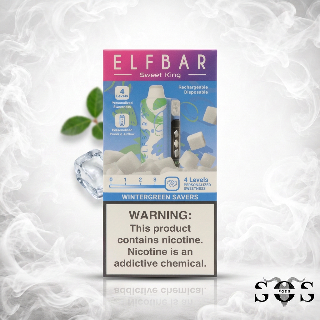 ELF BAR 40K SWEET KING WINTERGREEN SAVERS