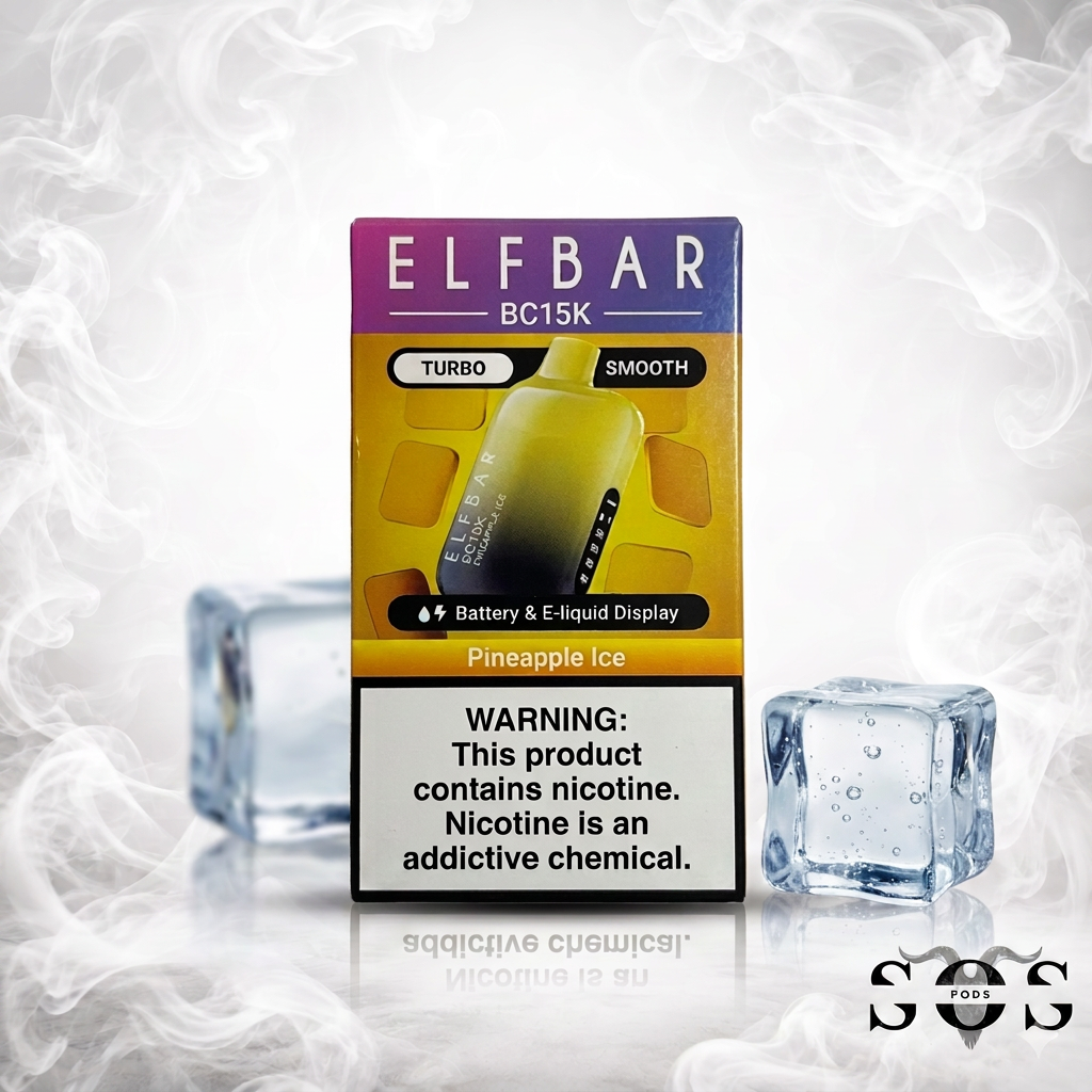 ELF BAR BC 15K PINEAPPLE ICE