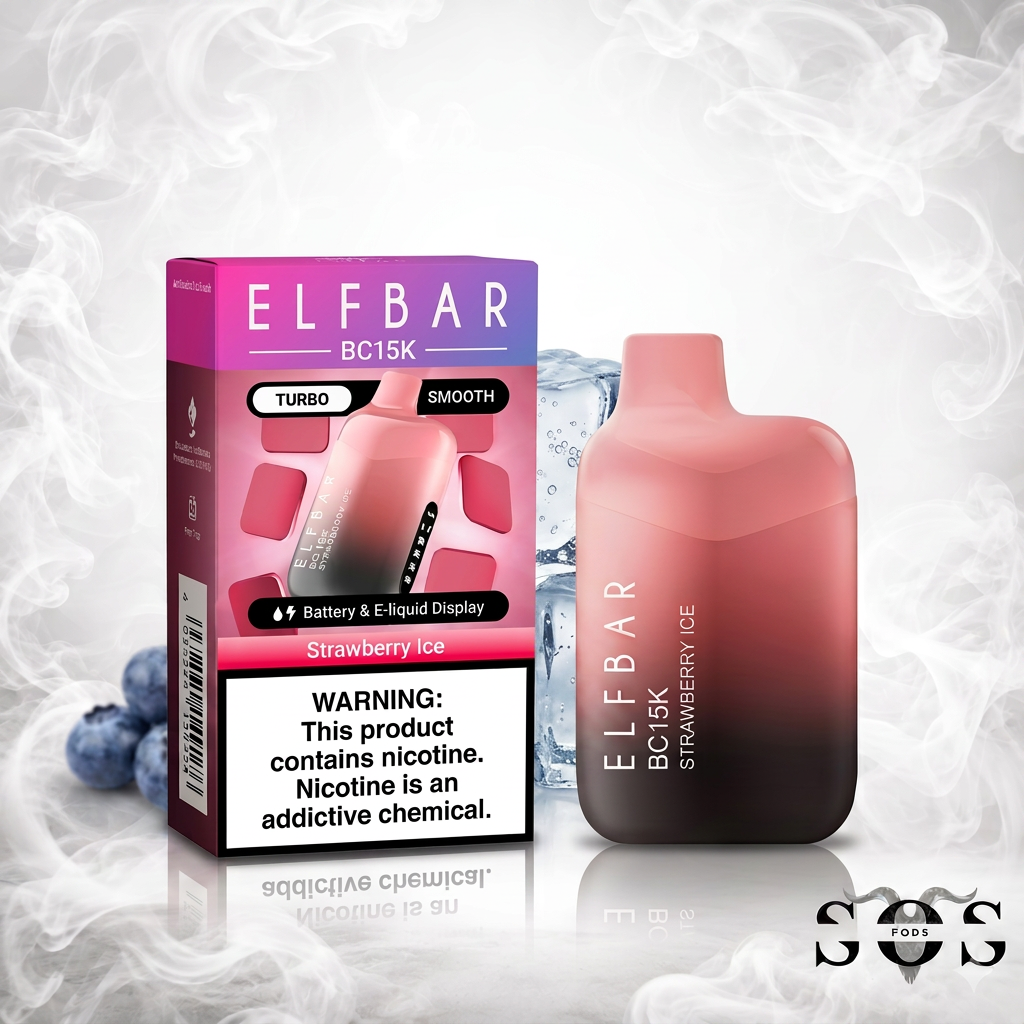 ELF BAR BC 15K STRAWBERRY ICE