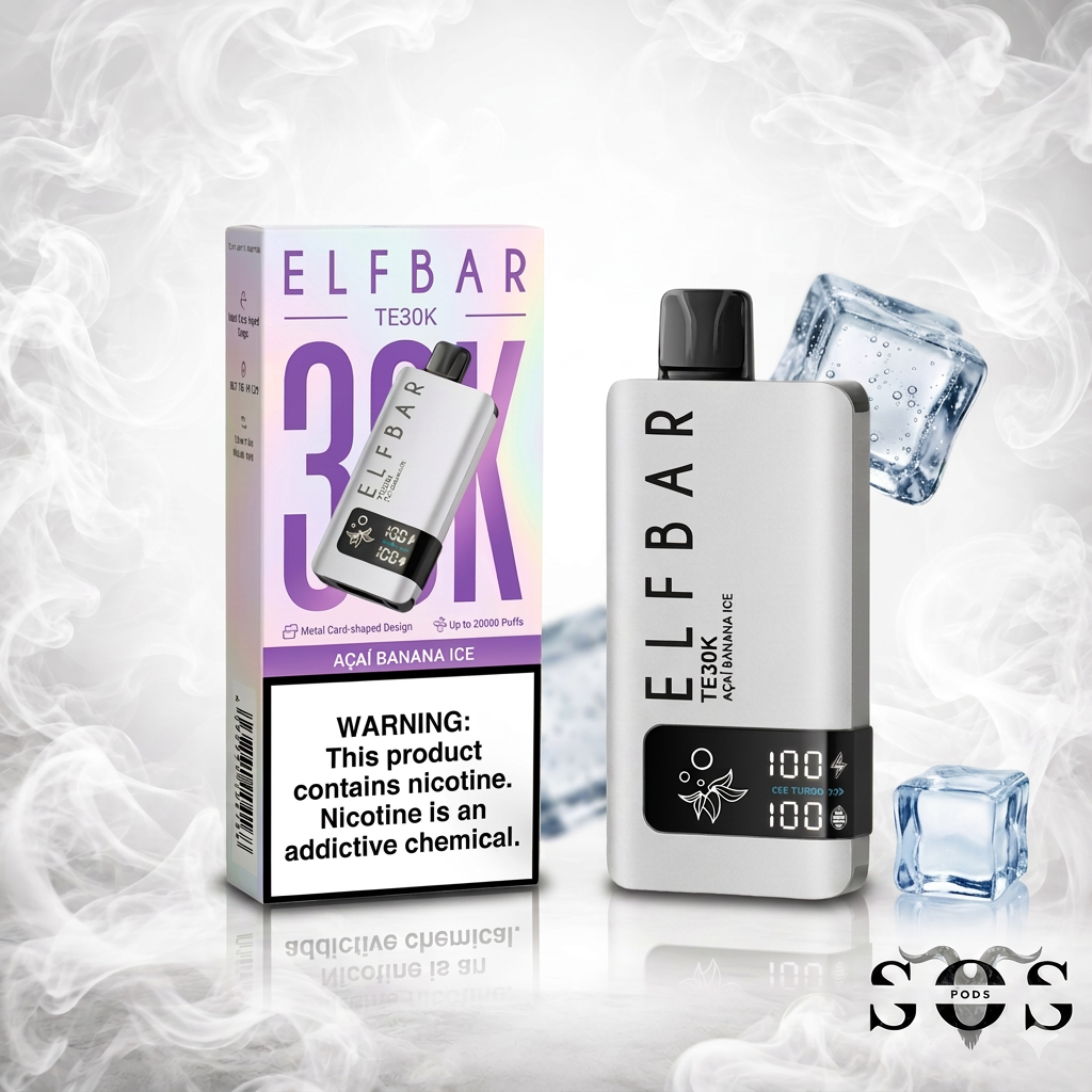 ELF BAR TE 30K AÇAÍ BANANA ICE