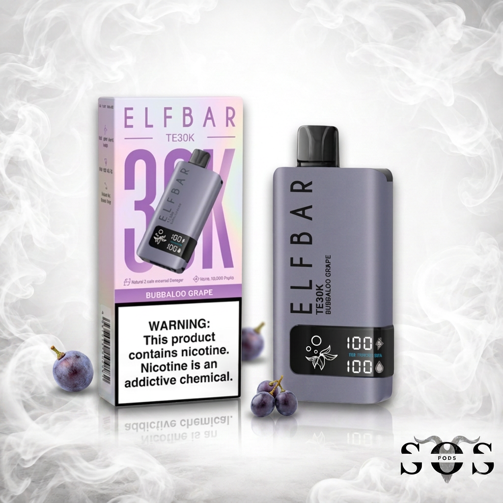 ELF BAR TE 30K BUBBALOO GRAPE