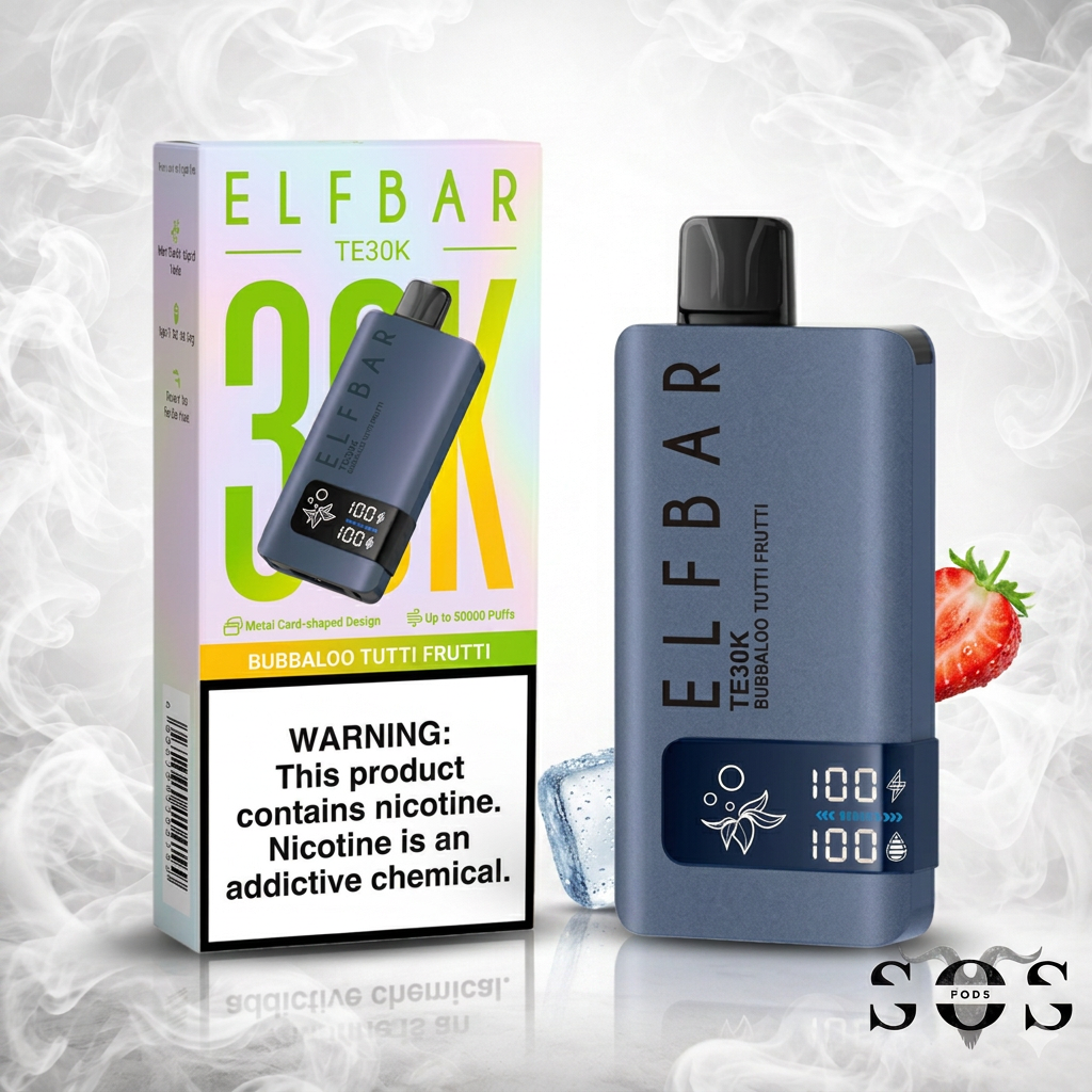 ELF BAR TE 30K BUBBALOO TUTTI FRUIT