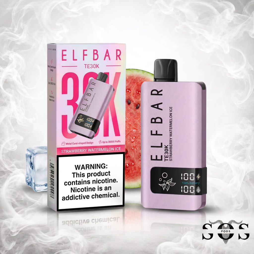 ELF BAR TE 30K STRAWBERRY WATERMELON ICE