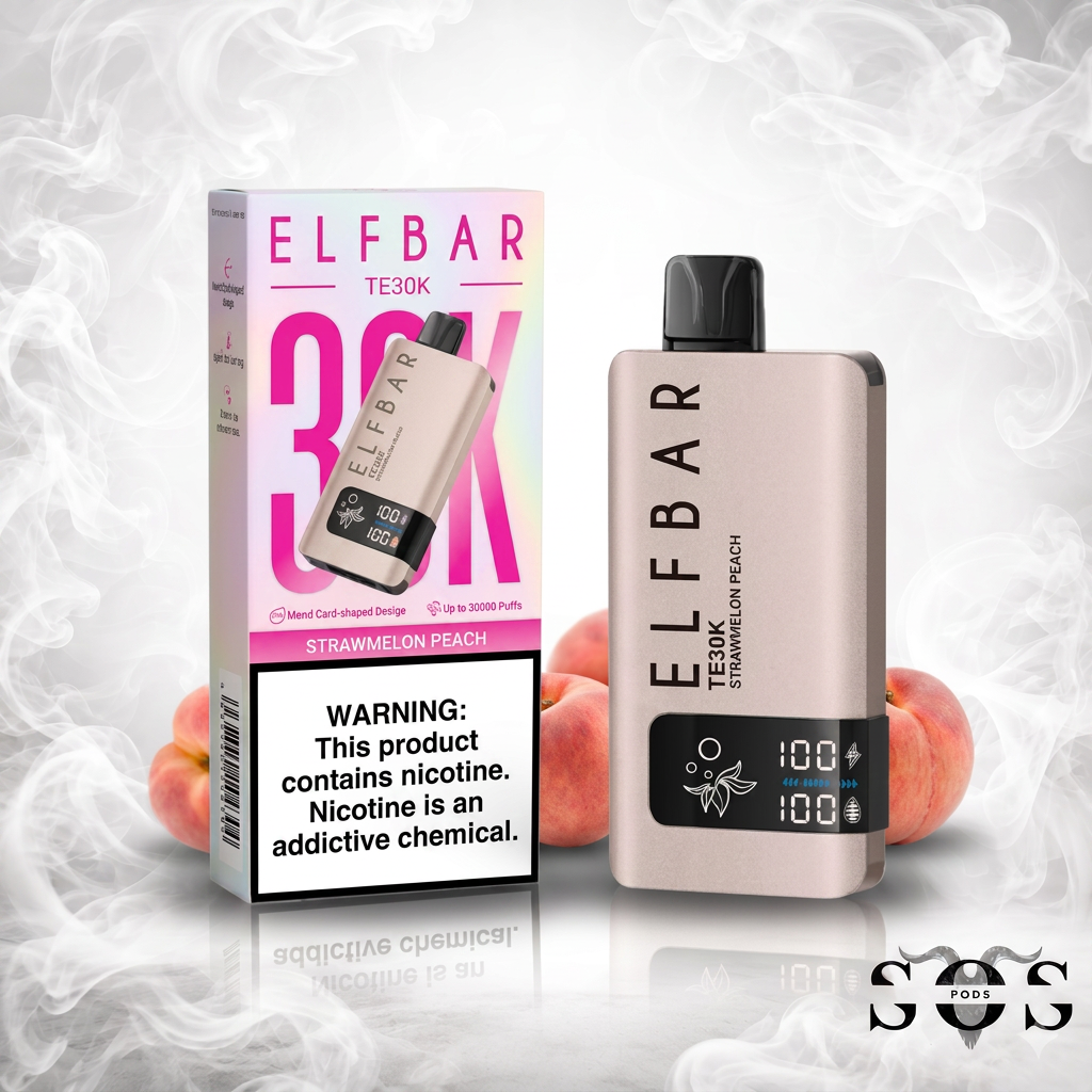 ELF BAR TE 30K STRAWMELON PEACH
