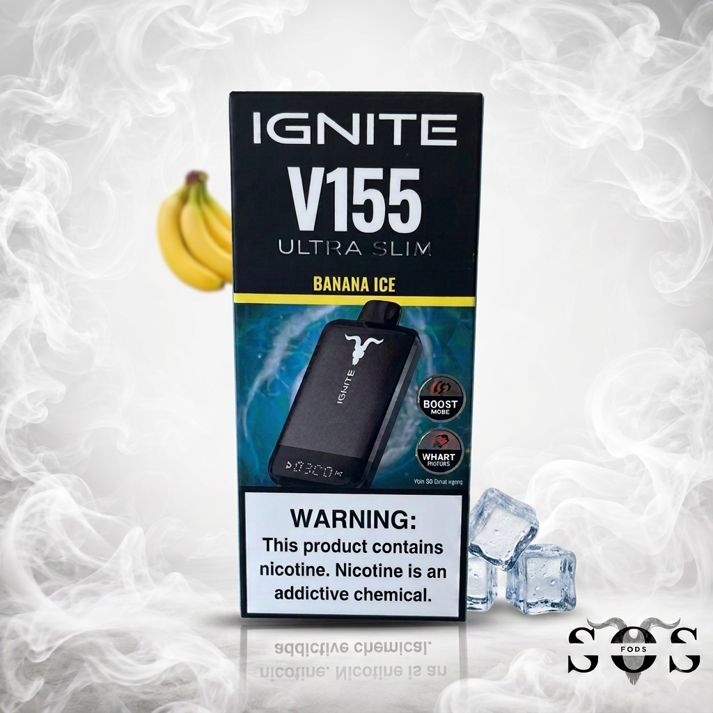 IGNITE V155 ULTRA SLIM BANANA ICE