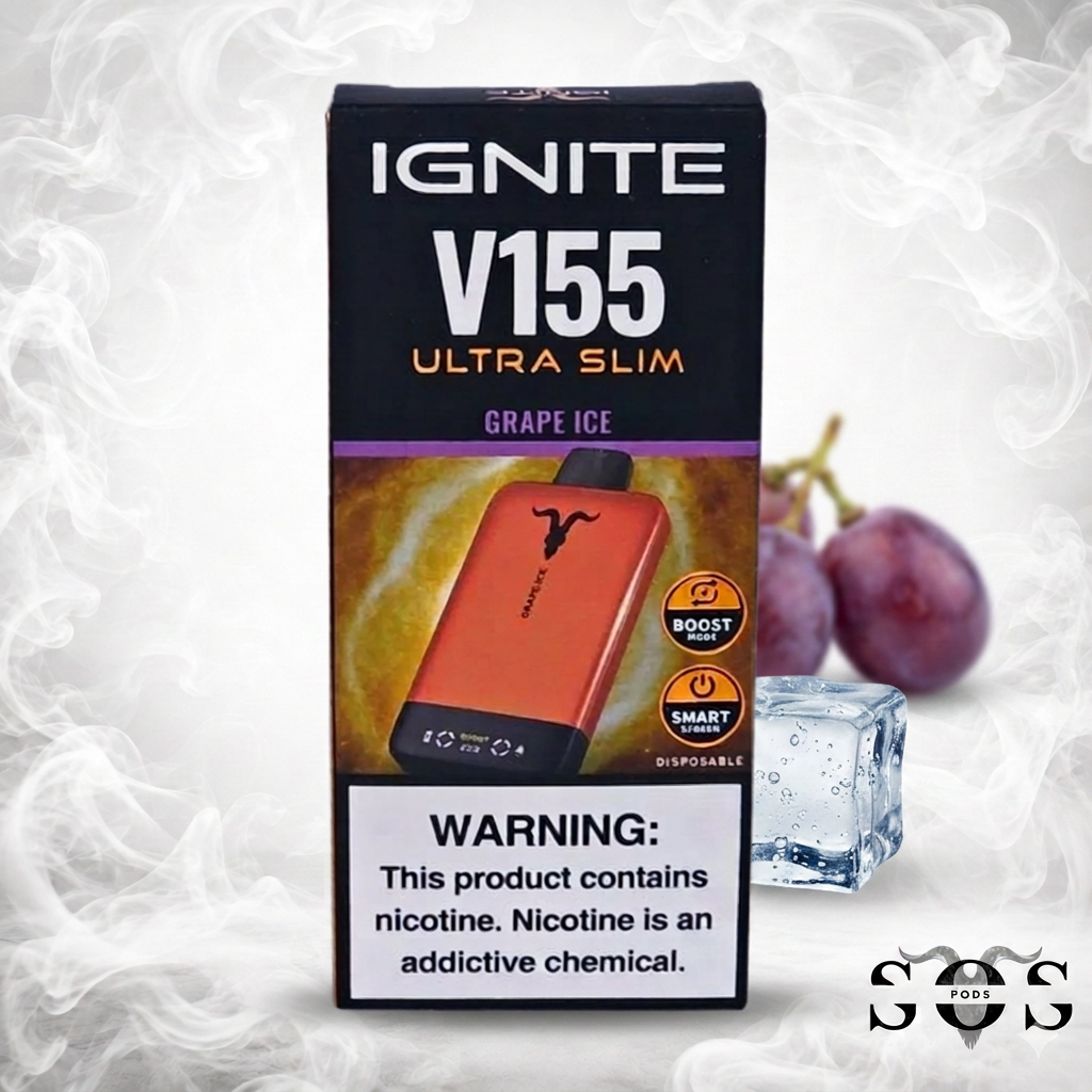 IGNITE V155 ULTRA SLIM GRAPE ICE