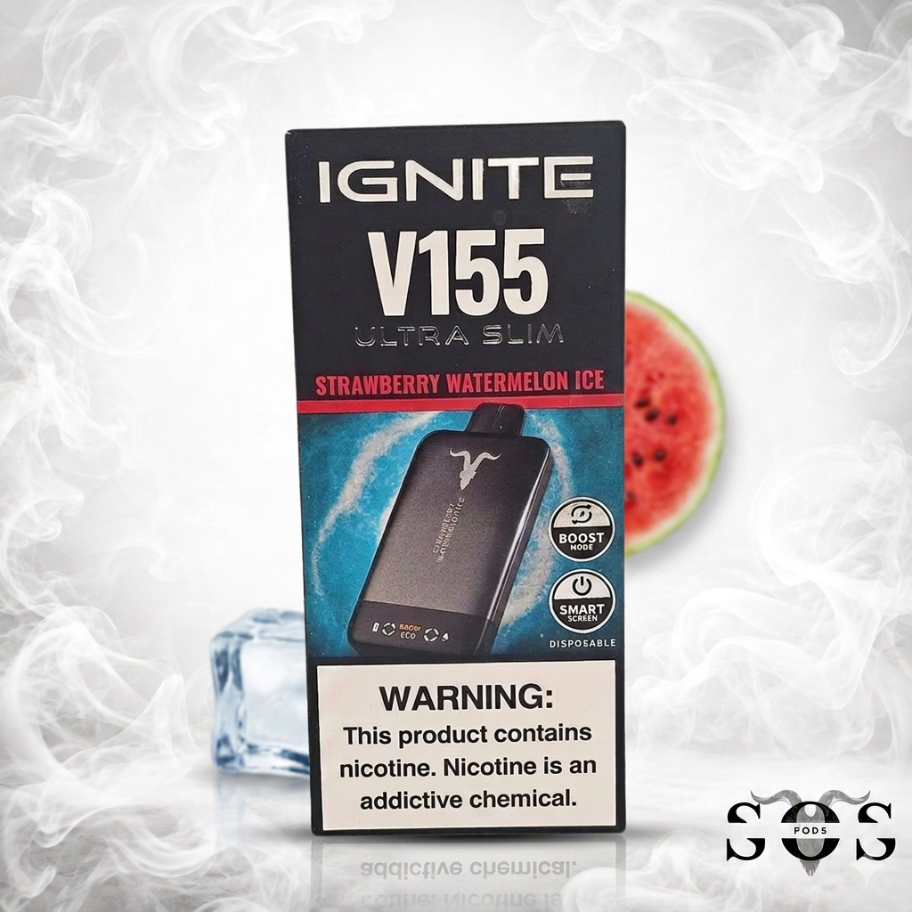 IGNITE V155 ULTRA SLIM STRAWBERRY WATERMELON ICE