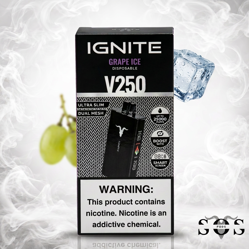 IGNITE V250 GRAPE ICE