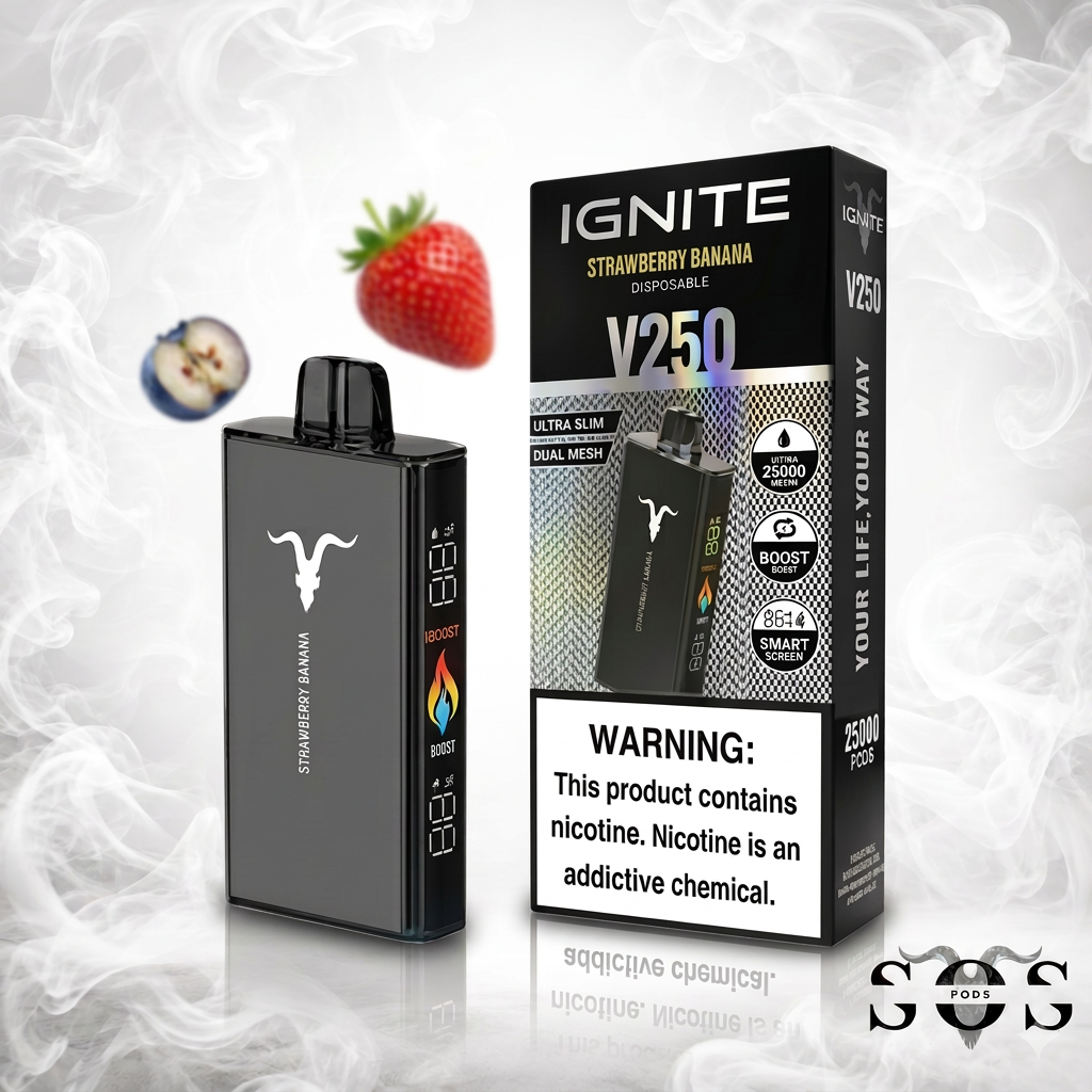 IGNITE V250 STRAWBERRY BANANA