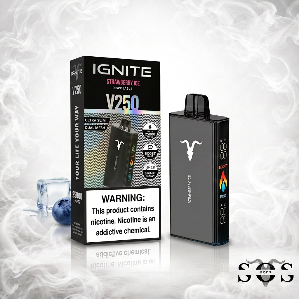 IGNITE V250 STRAWBERRY ICE