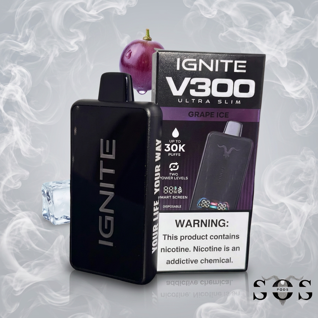 IGNITE V300 ULTRA SLIM GRAPE ICE