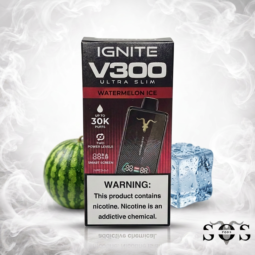 IGNITE V300 ULTRA SLIM WATERMELON ICE