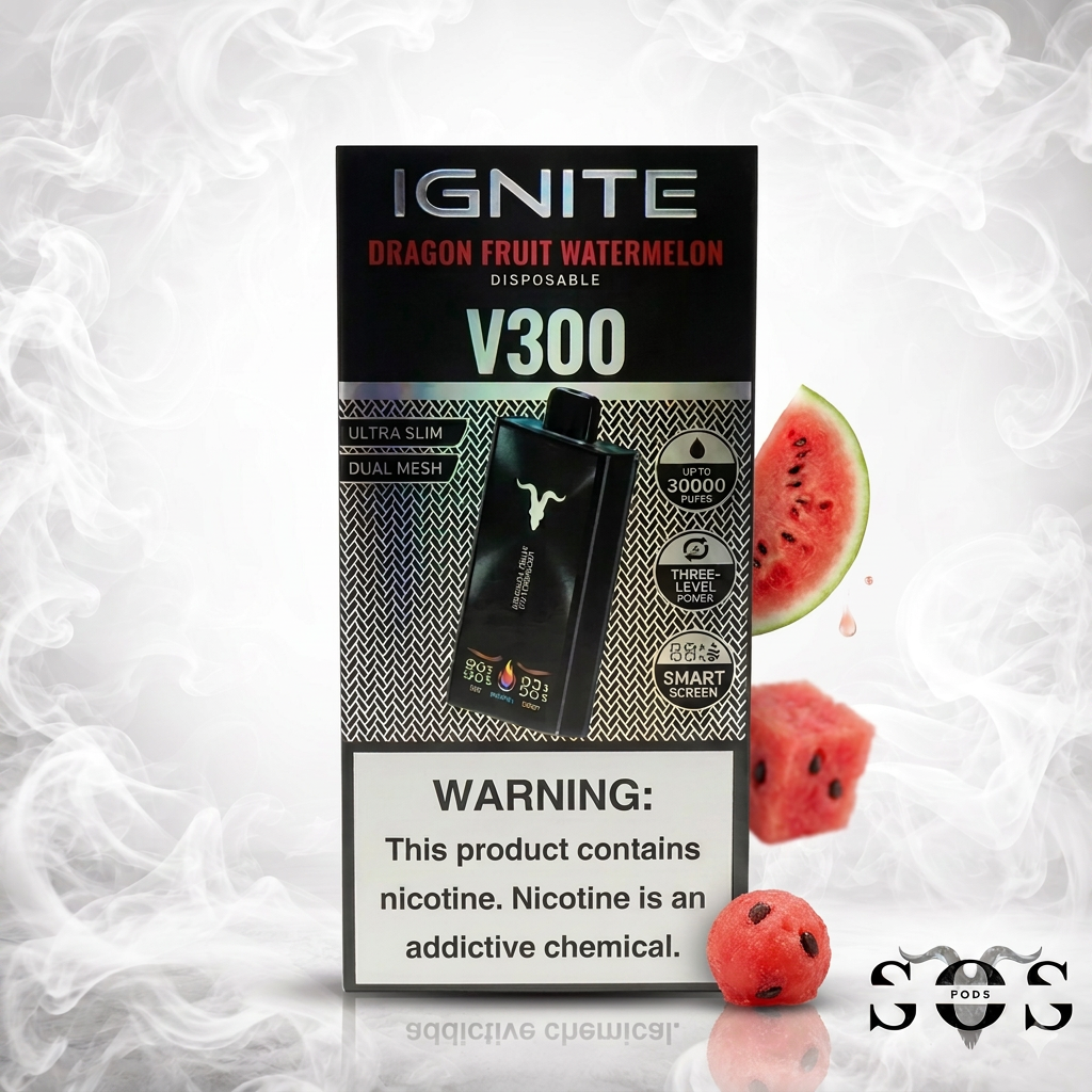 IGNITE V300 DRAGON FRUIT WATERMELON