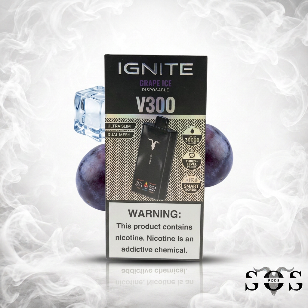 IGNITE V300 GRAPE ICE