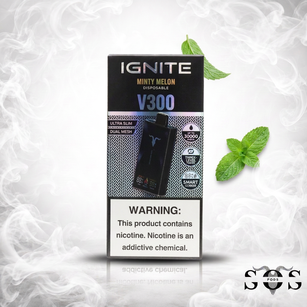 IGNITE V300 MINTY MELON