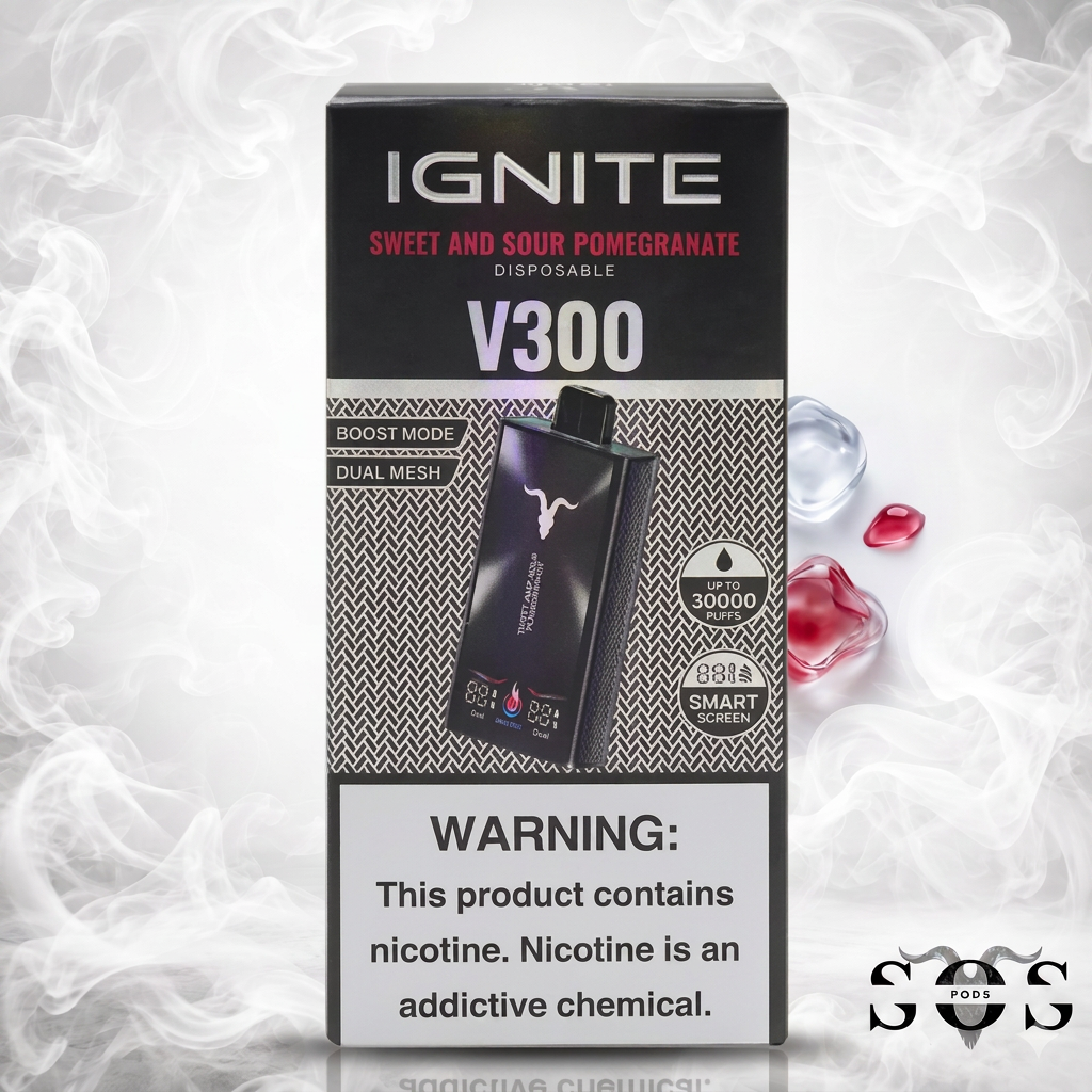 IGNITE V300 SWEET AND SOUR POMEGRANATE
