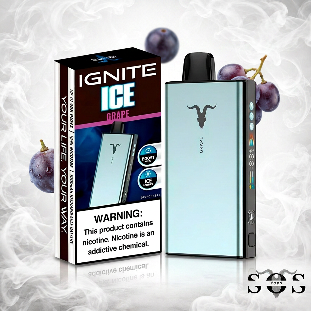 IGNITE V400 PRATA ICE GRAPE