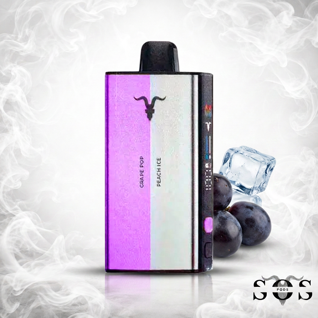 IGNITE V400 V-MIX GRAPE POP - PEACH ICE