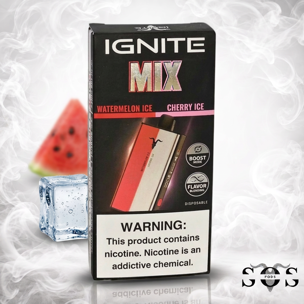 IGNITE V400 V-MIX WATERMELON ICE - CHERRY ICE