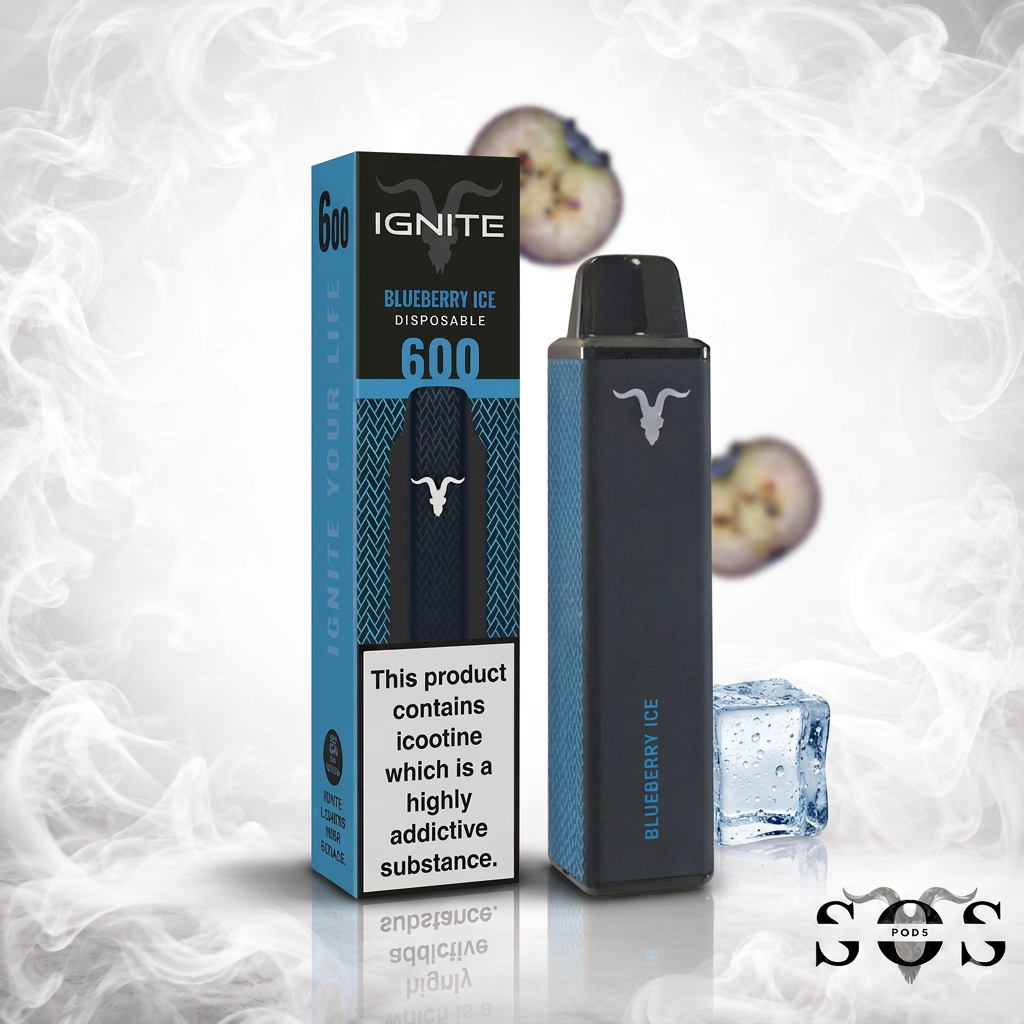 IGNITE V600 BLUEBERRY ICE
