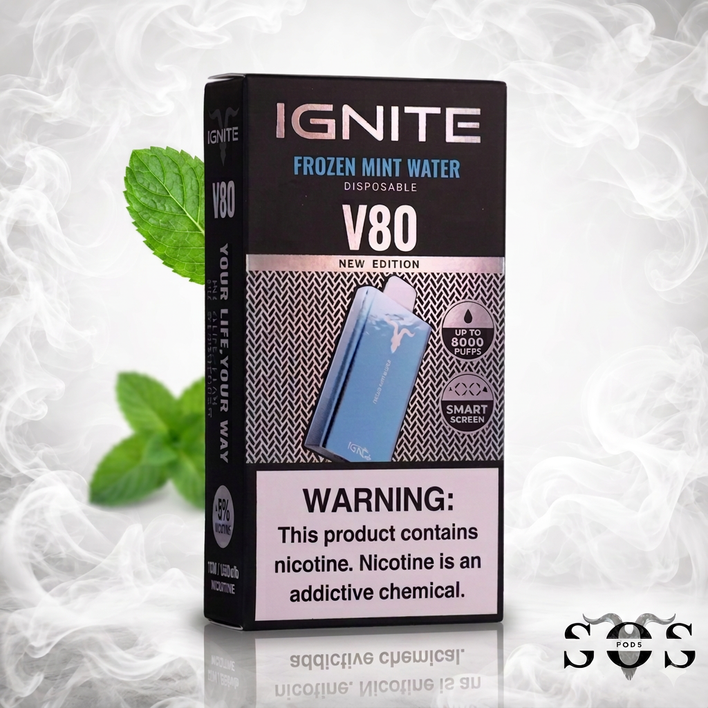 IGNITE V80 NEW EDITION (BLUE SKY) FROZEN MINT WATER