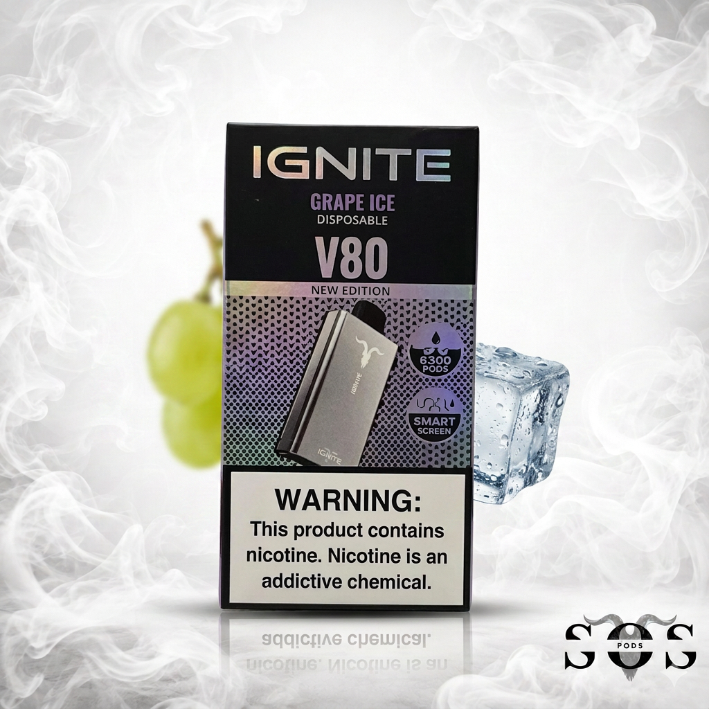 IGNITE V80 NEW EDITION GRAPE ICE