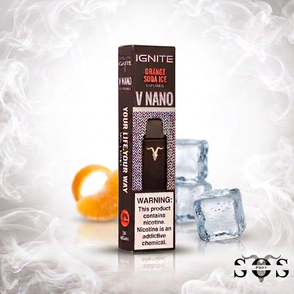 IGNITE V NANO ORANGE SODA ICE