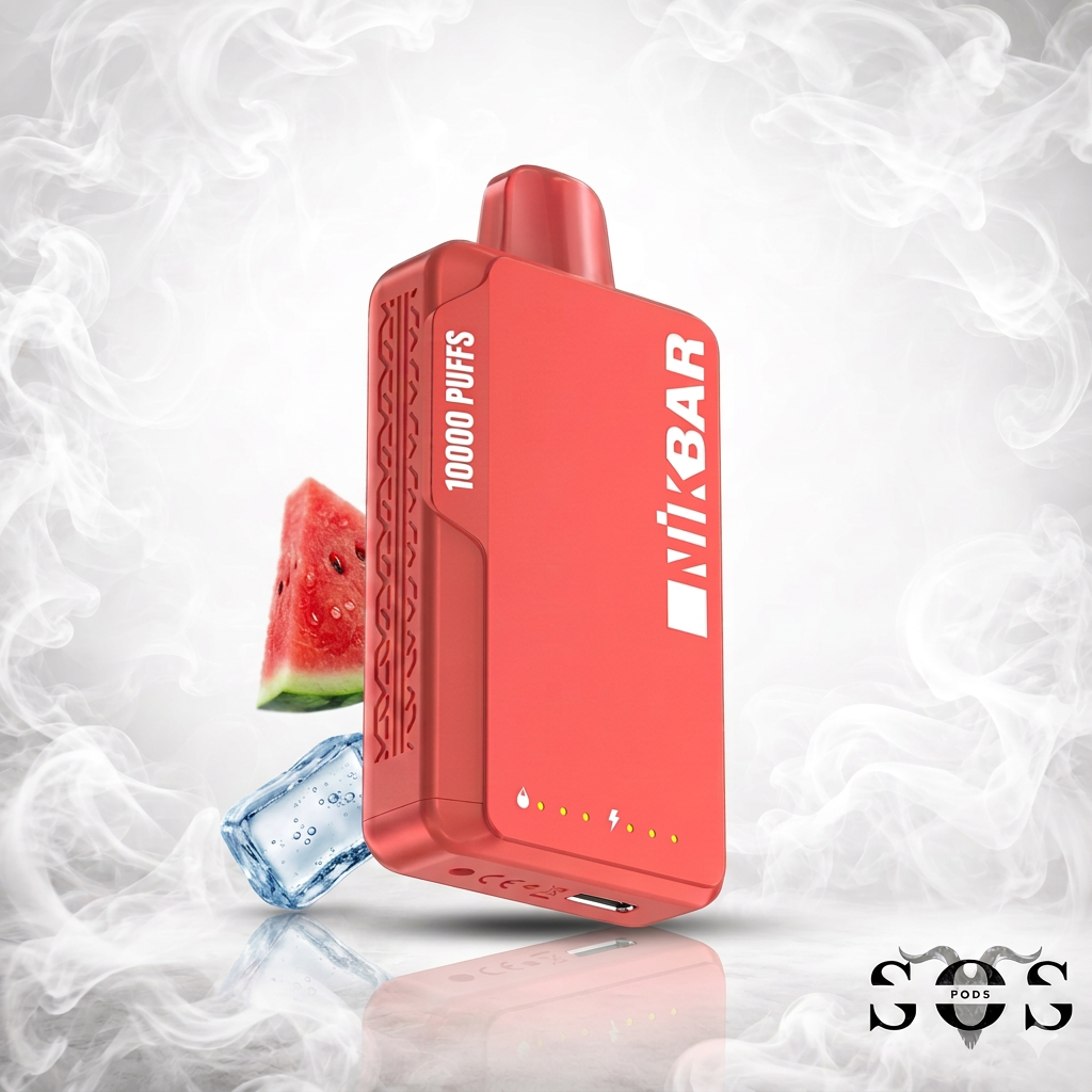 NIKBAR 10K CHERRY WATERMELON ICE